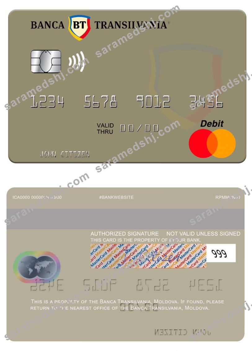Moldova Banca Transilvania mastercard